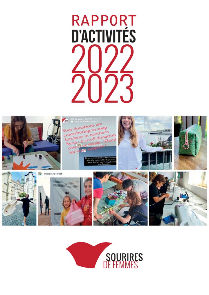 Couverture du rapport d'activité 2021-2023